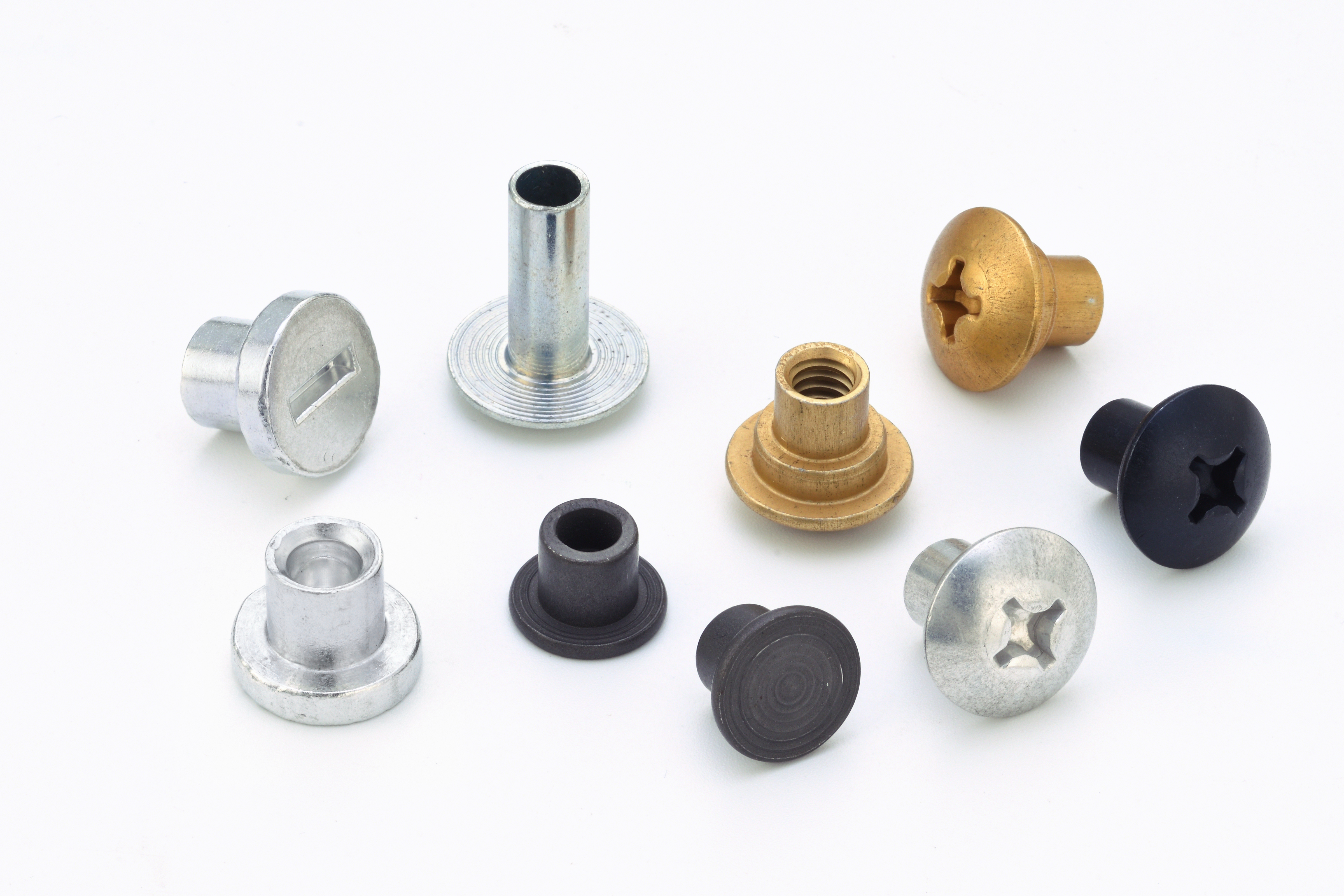 半中空鉚釘(鉚釘),雙層鉚釘